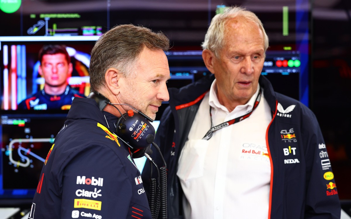 Christian Horner a Helmut Marko