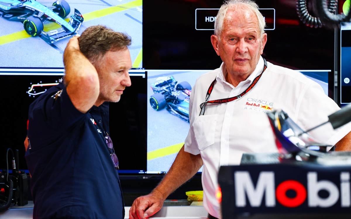 Christian Horner a Helmut Marko