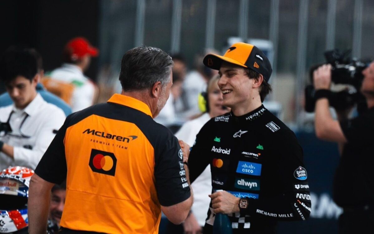 Zak Brown a Oscar Piastri