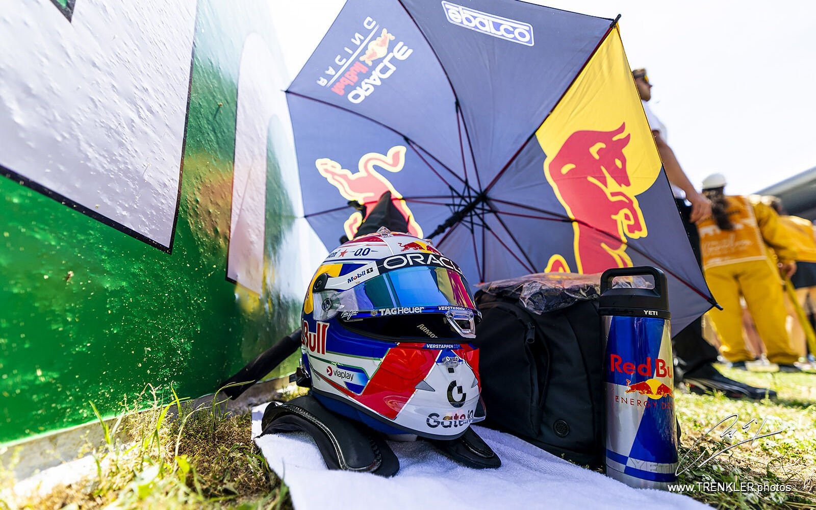 Max Verstappen, prilba