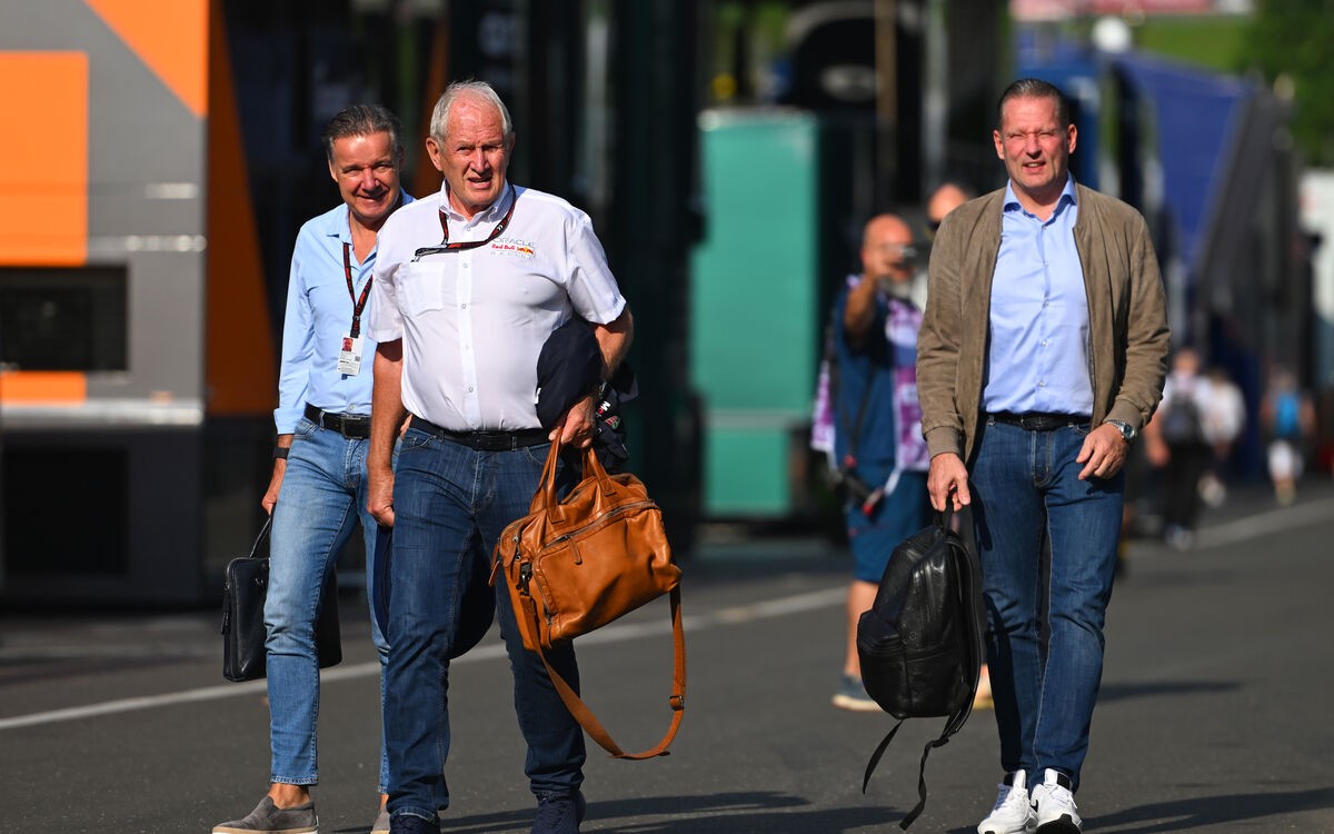 Helmut Marko, Raymond Vermeulen a Jos Verstappen