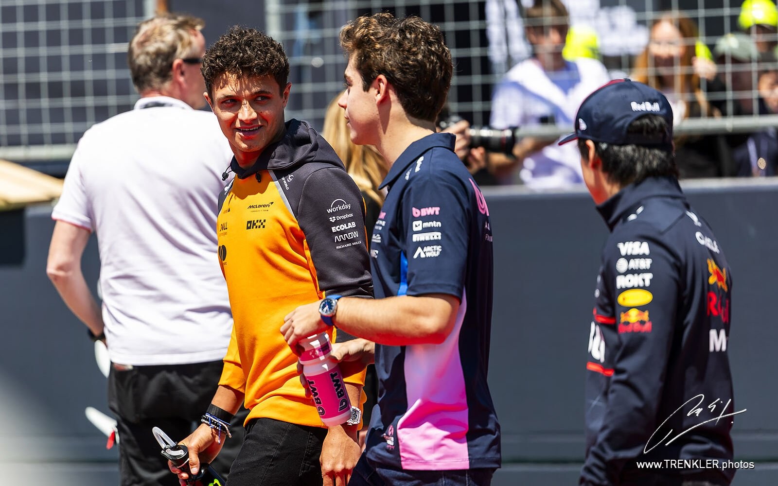Lando Norris a Franco Colapinto