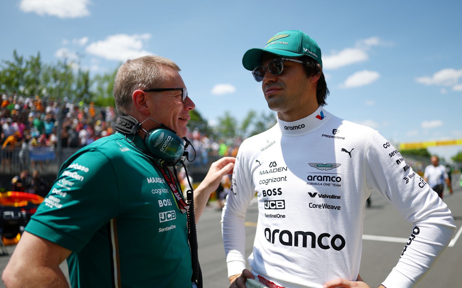 Andy Cowell a Lance Stroll