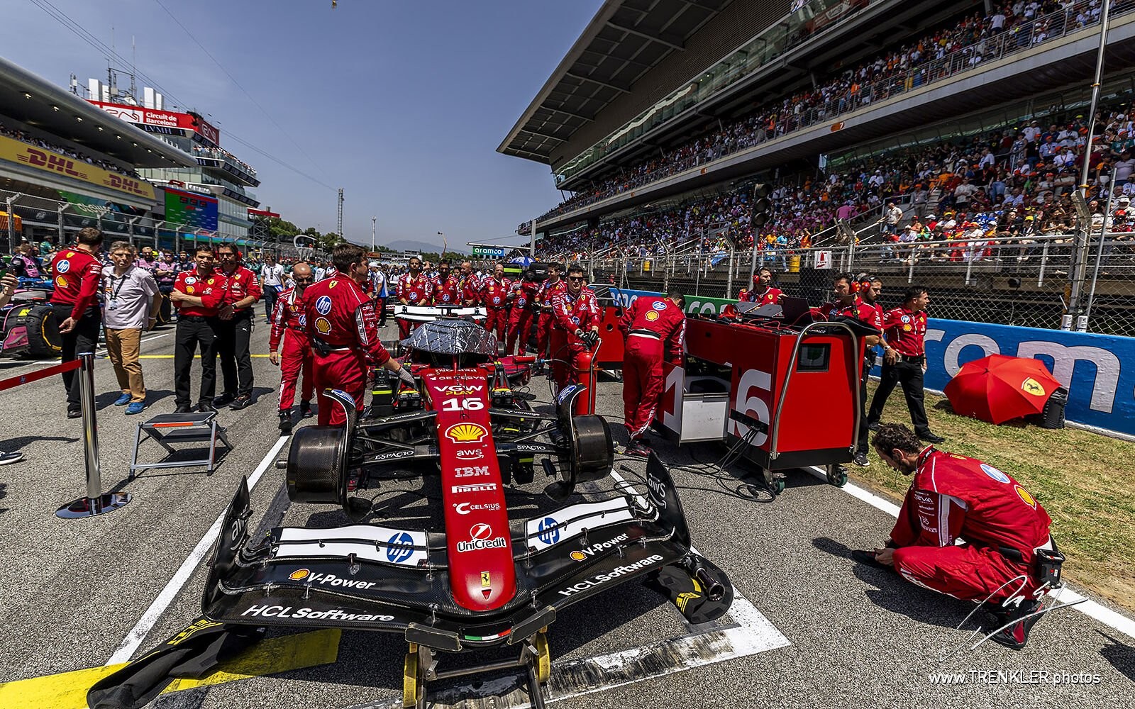 Charles Leclerc na štartovom rošte
