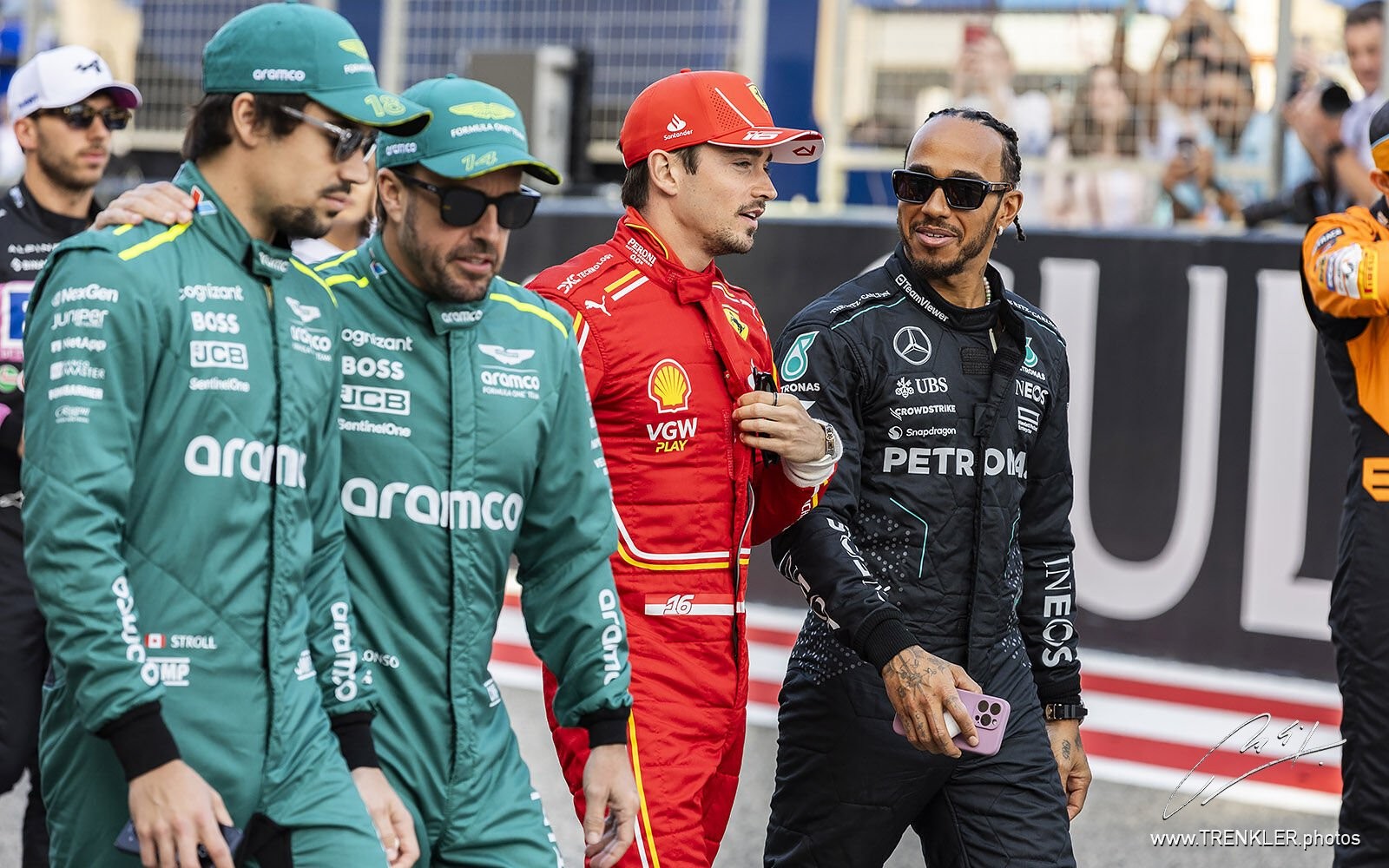 Lewis Hamilton, Charles Leclerc