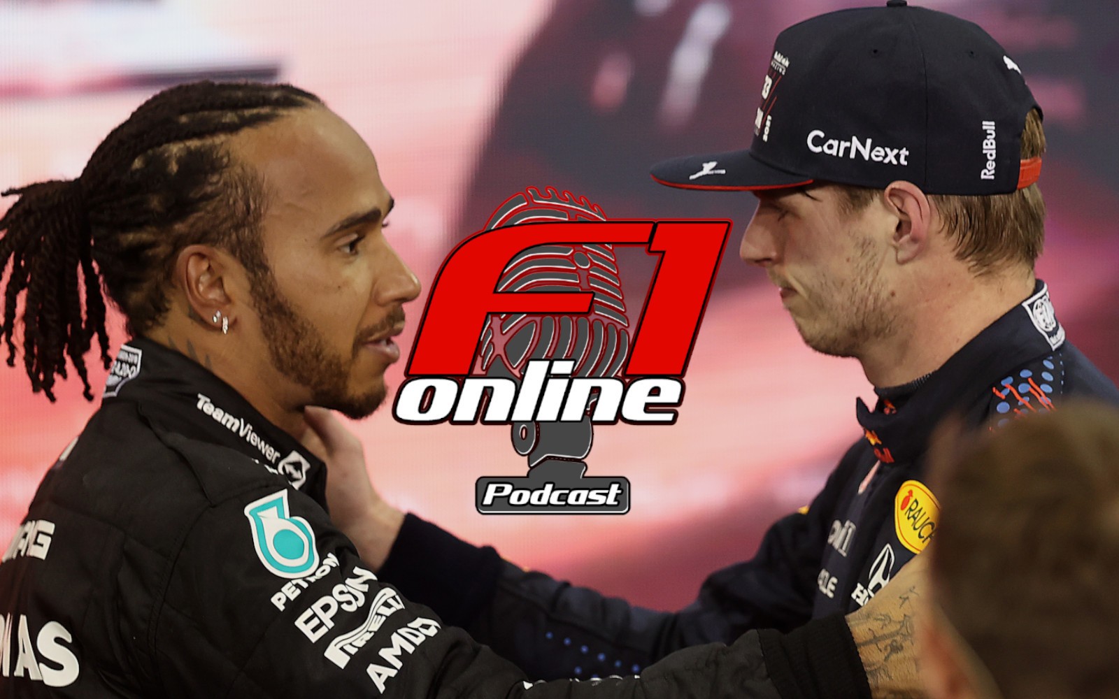 f1online podcast hamilton verstappen