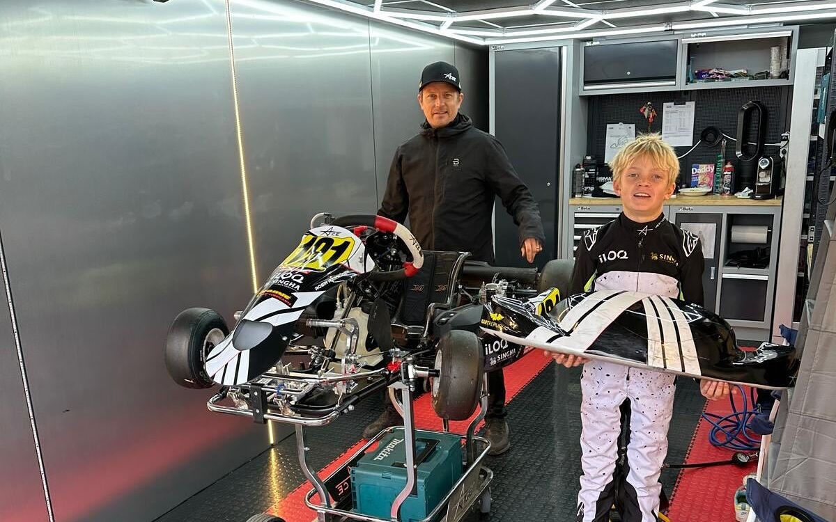 Kimi a Robin Räikkönenovci