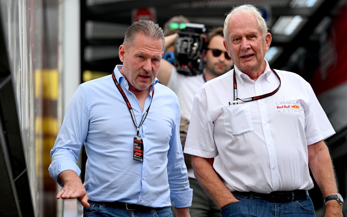 Jos Verstappen a Helmut Marko