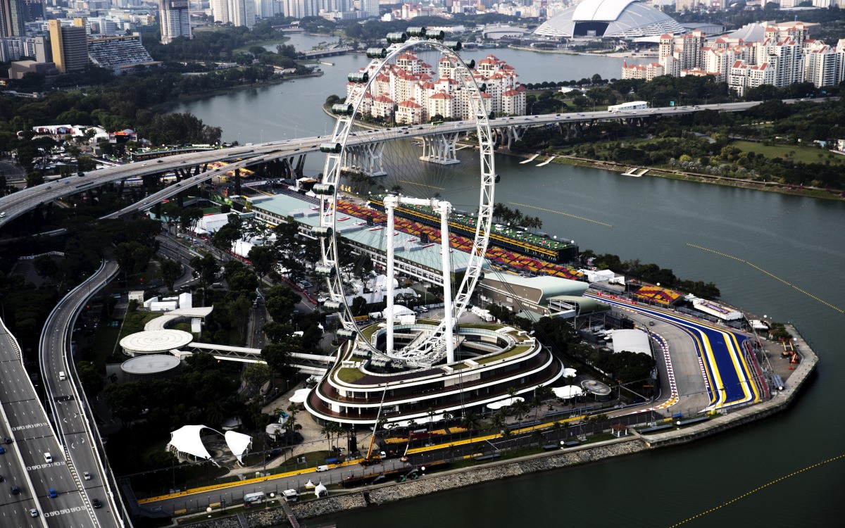 Marina Bay, Singapur, ilustračné