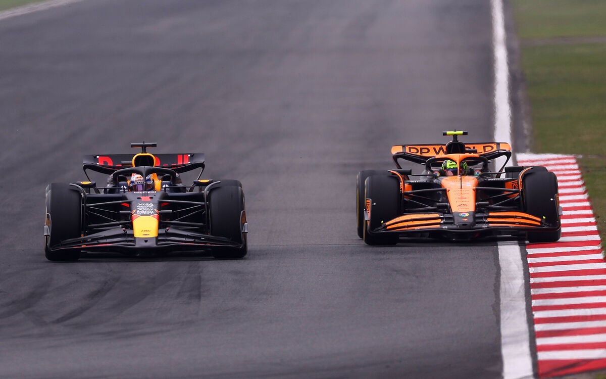 Max Verstappen a Lando Norris