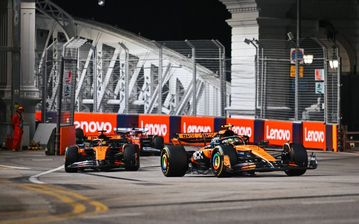 Lando Norris pred Oscarom Piastrim