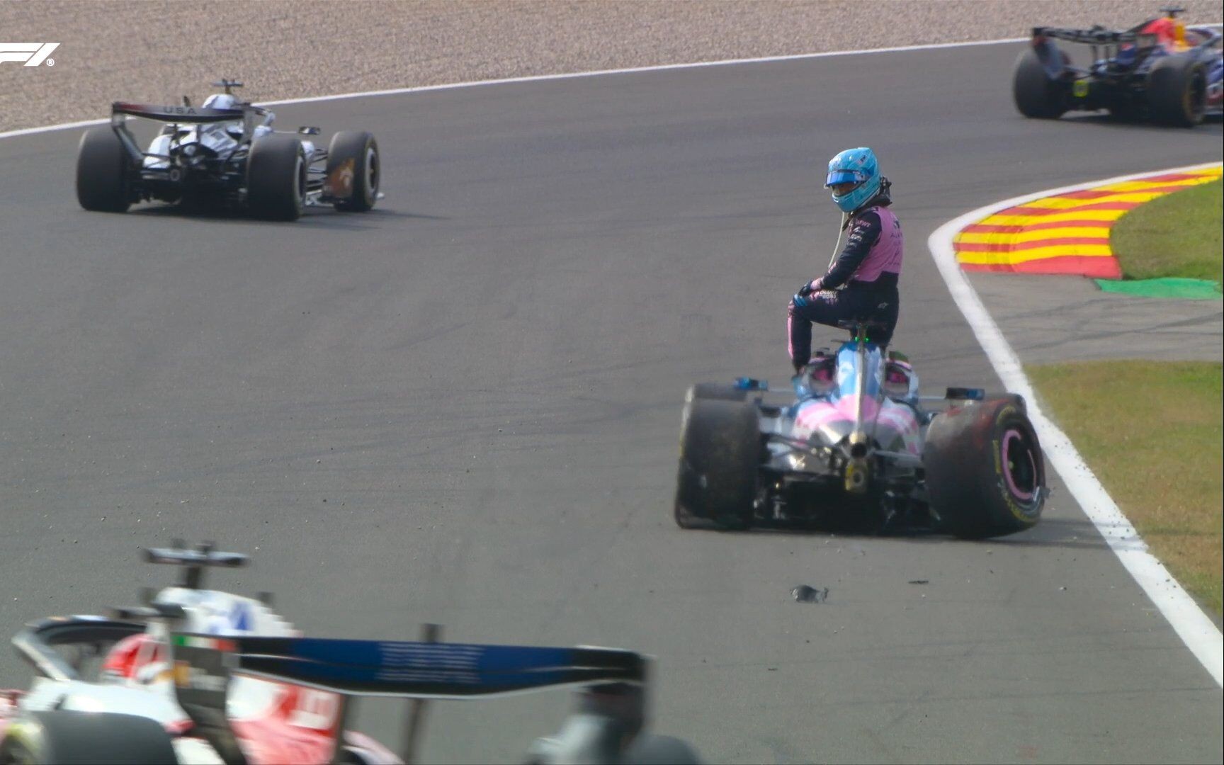 Pierre Gasly po nehode