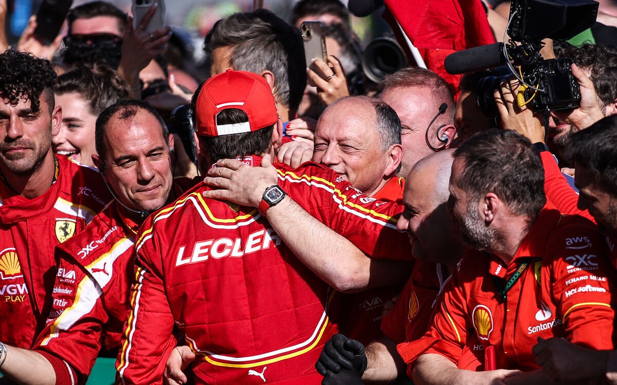 Charles Leclerc a Frédéric Vasseur