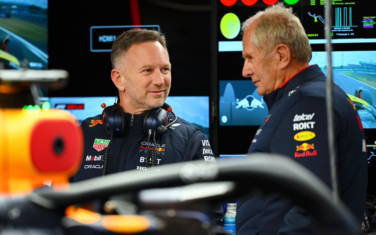 Christian Horner a Helmut Marko