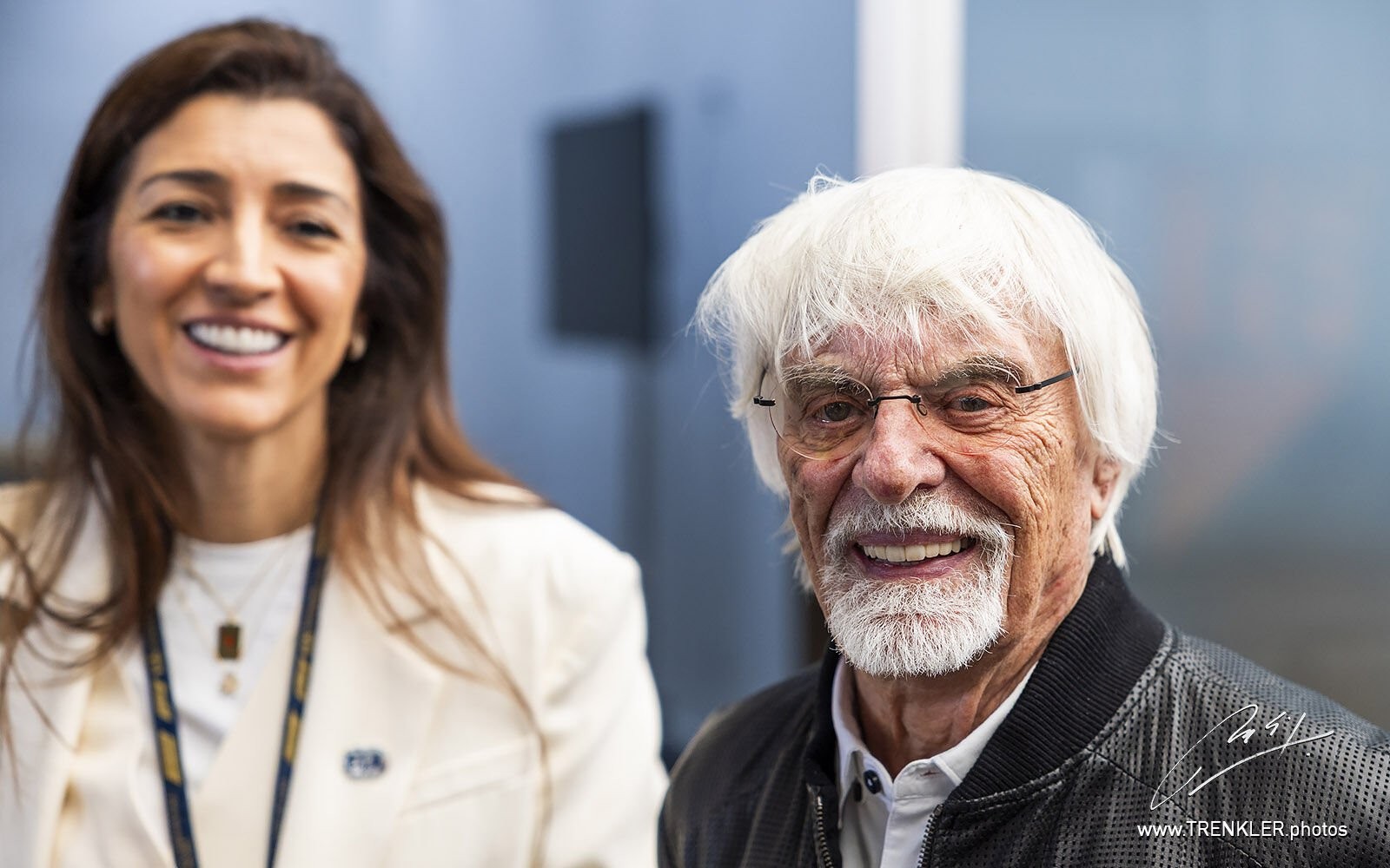 Bernie Ecclestone a Fabiana Ecclestonová