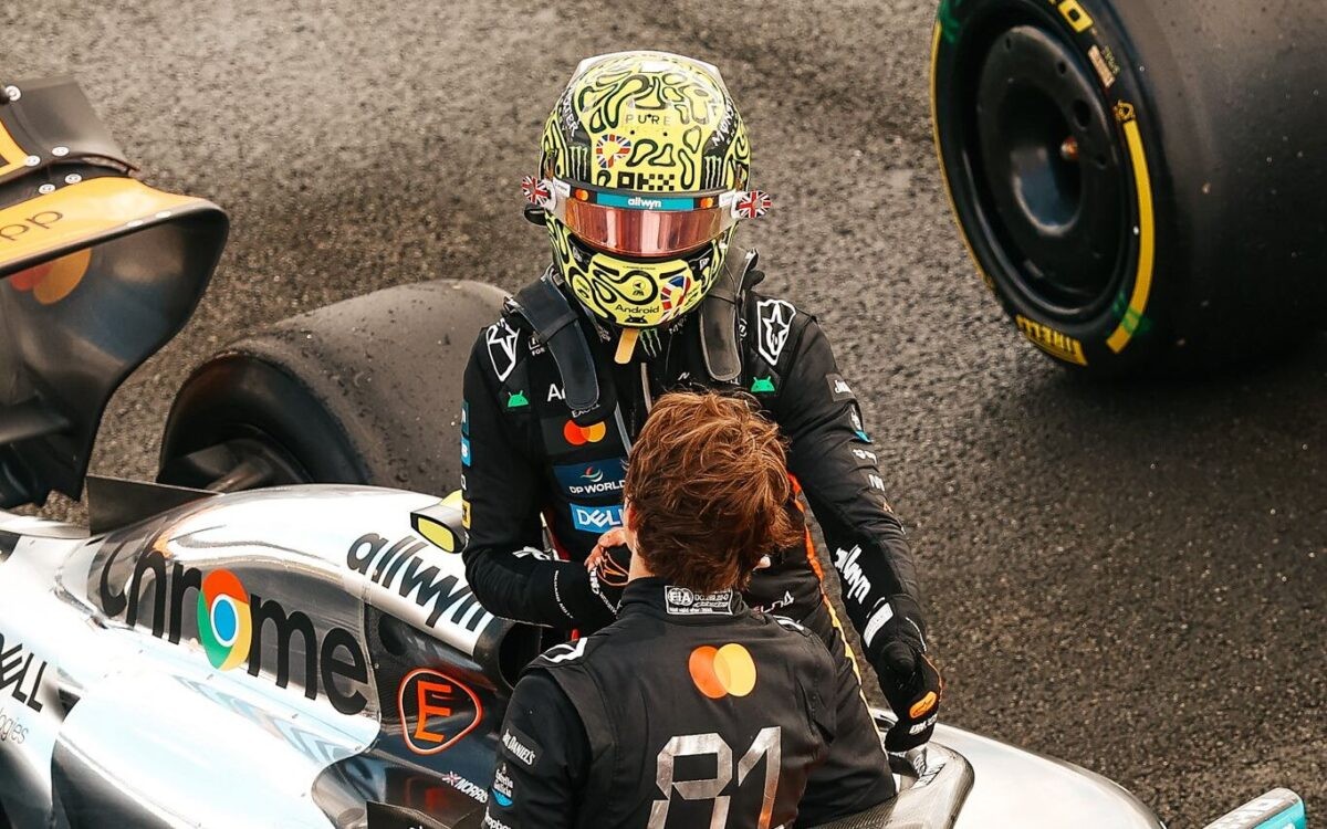 Lando Norris a Oscar Piastri