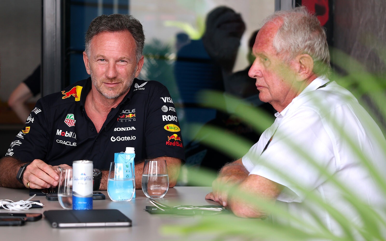 Christian Horner a Helmut Marko
