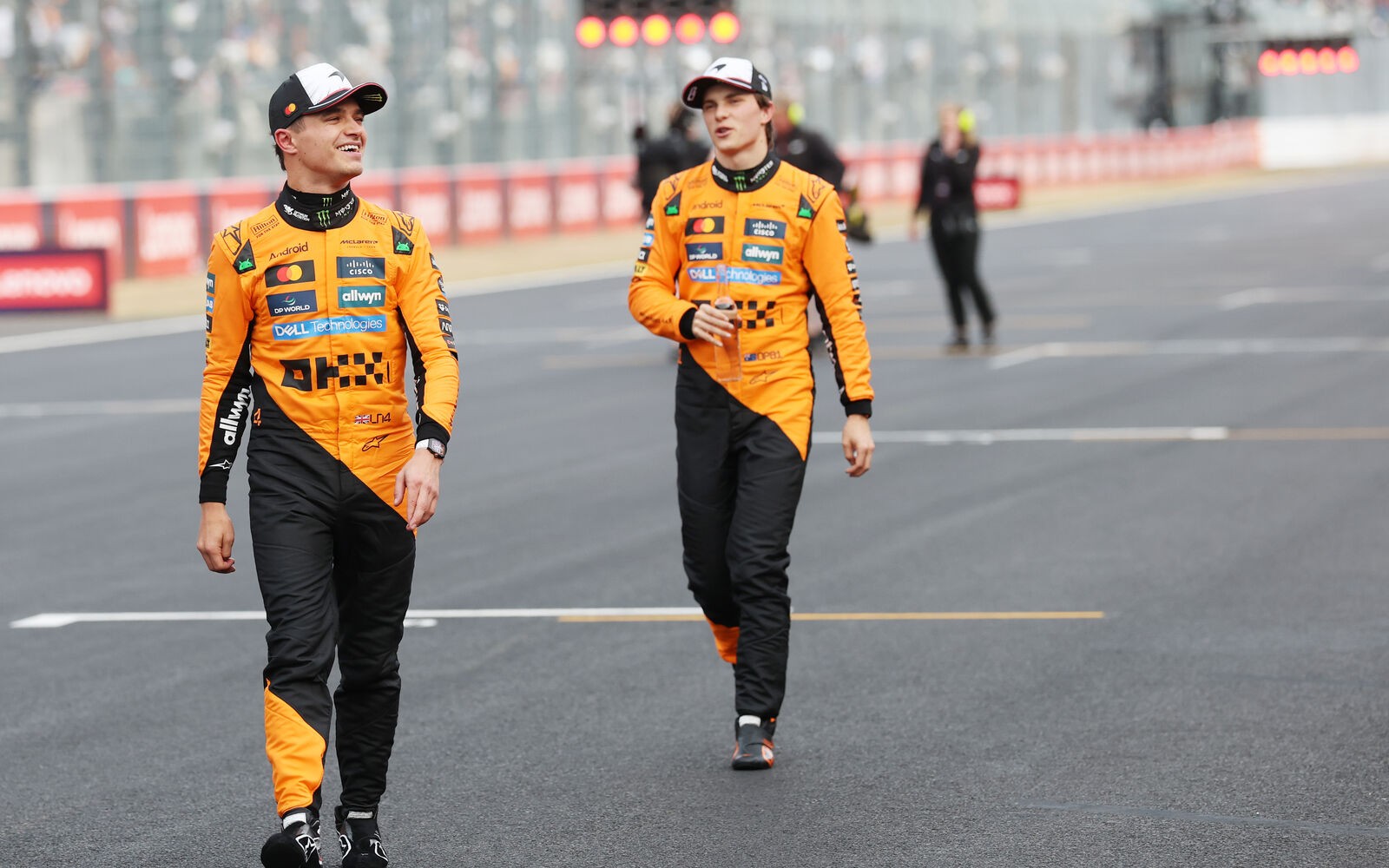 Lando Norris a Oscar Piastri