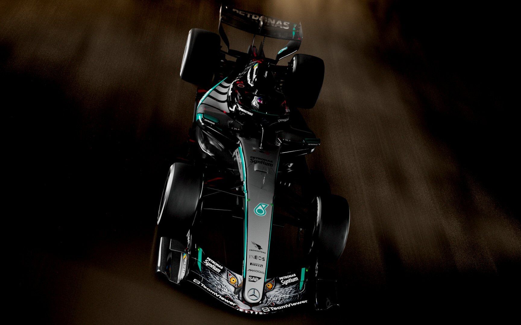 Mercedes so špeciálnym lakovaním