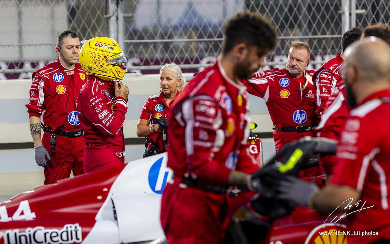 Lewis Hamilton a Angela Cullenová