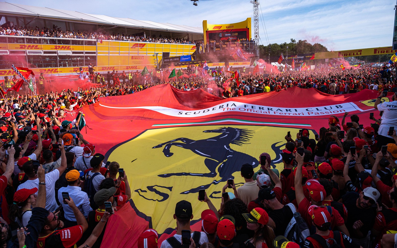 Pódium VC Talianska 2023, Ferrari