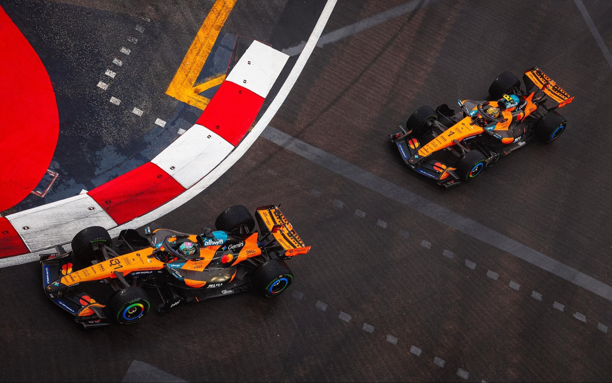 Lando Norris a Oscar Piastri