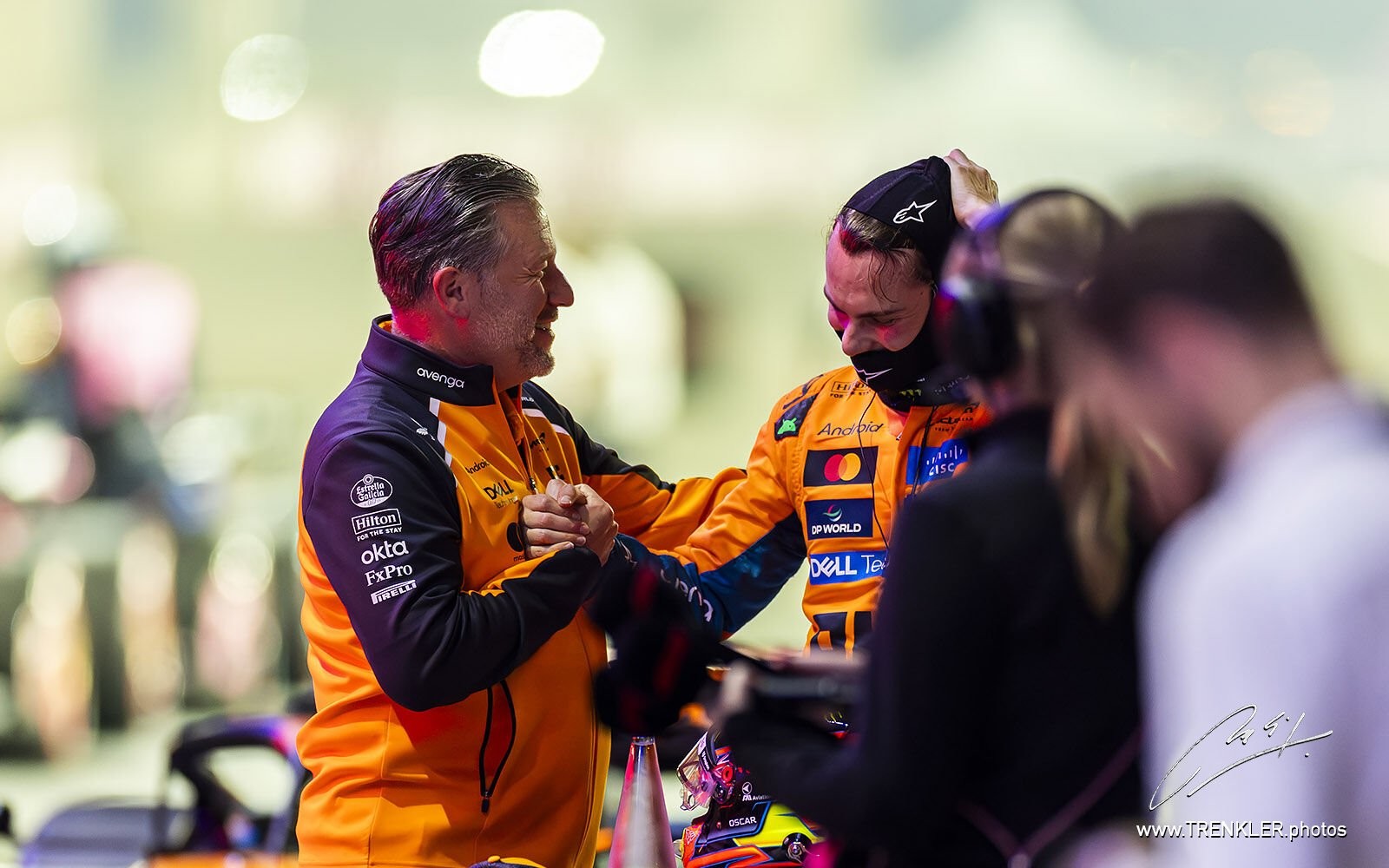 Zak Brown a Oscar Piastri