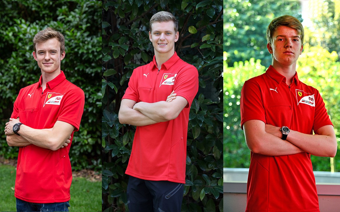 Callum Illot, Mick Schumacher, Robert Švarcman