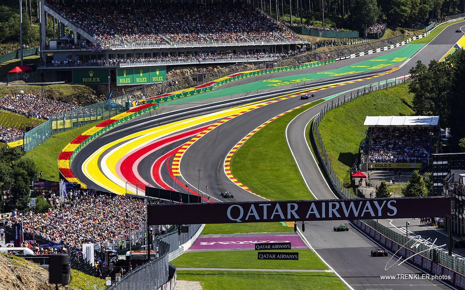 Spa-Francorchamps, monoposty v Eau Rouge