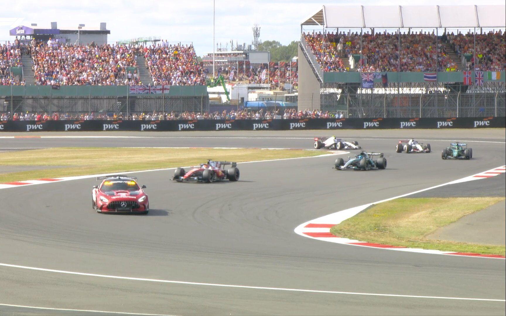 Safety car v Silverstone