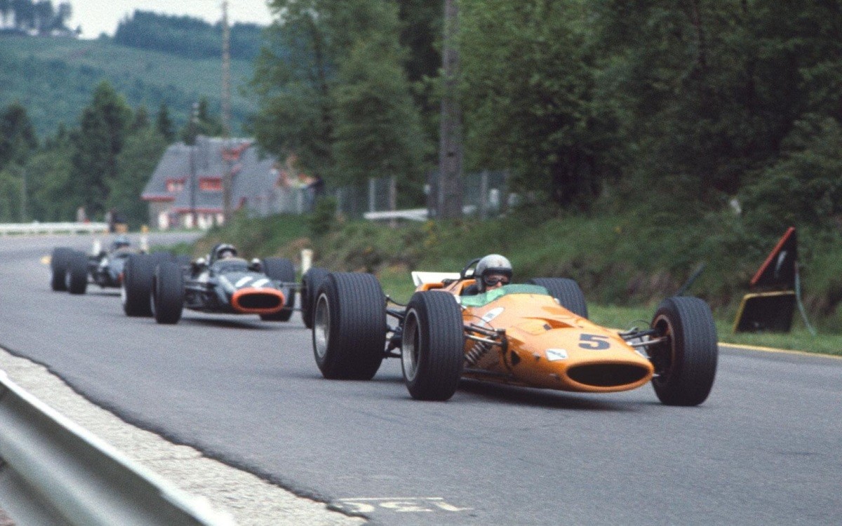 Bruce McLaren, GP Belgicka 1968, McLaren M7A