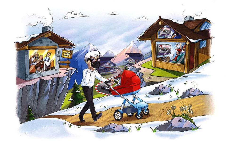 Bernie Ecclestone, pohľadnica 2020