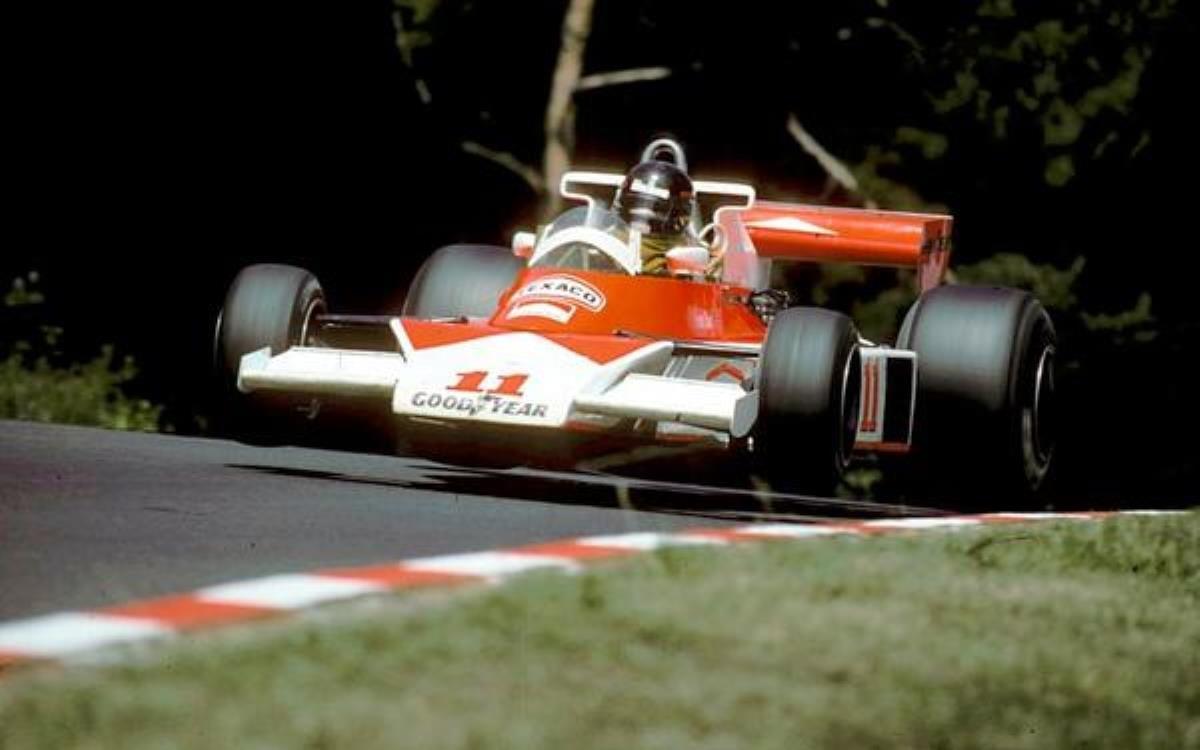 James Hunt, McLaren-Ford M23, Nurburgring 76