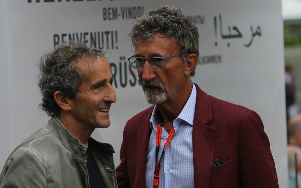 Alain Prost a Eddie Jordan
