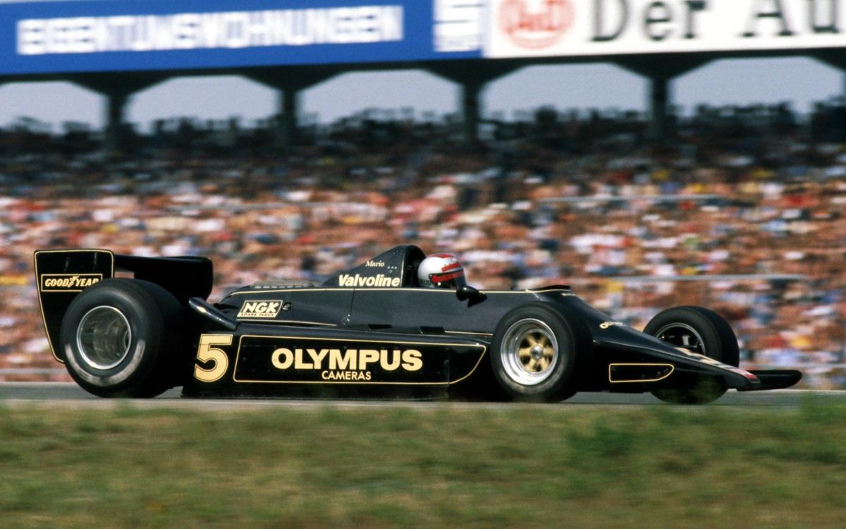 Mario Andretti, Lotus 78, Veľká cena Nemecka 1978, Hockenheim