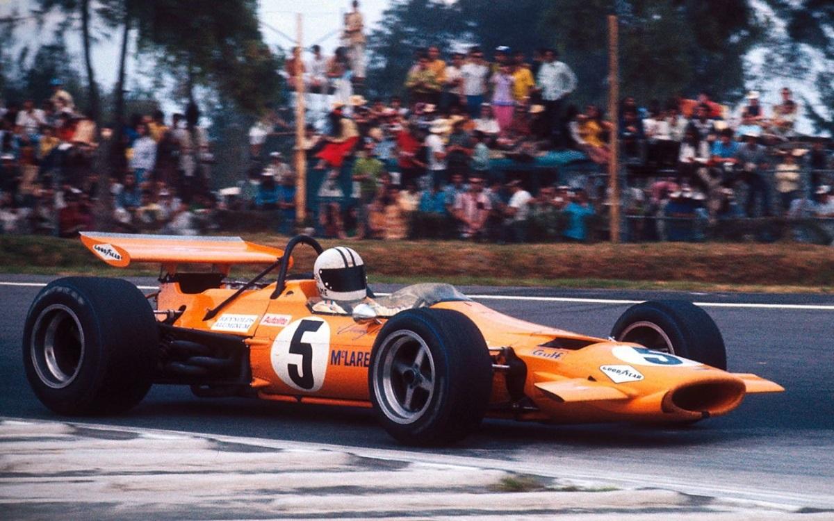 Denny Hulme, McLaren M7A, VC Mexika 1969