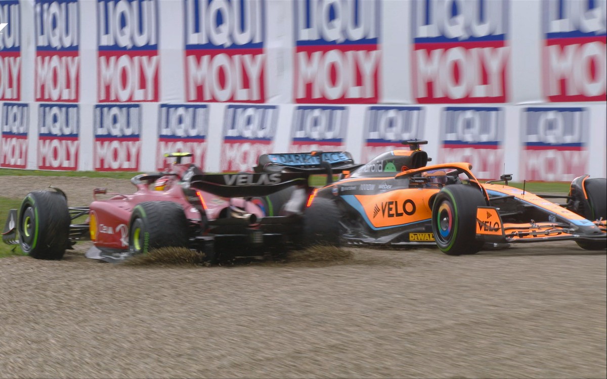 Carlos Sainz a Daniel Ricciardo