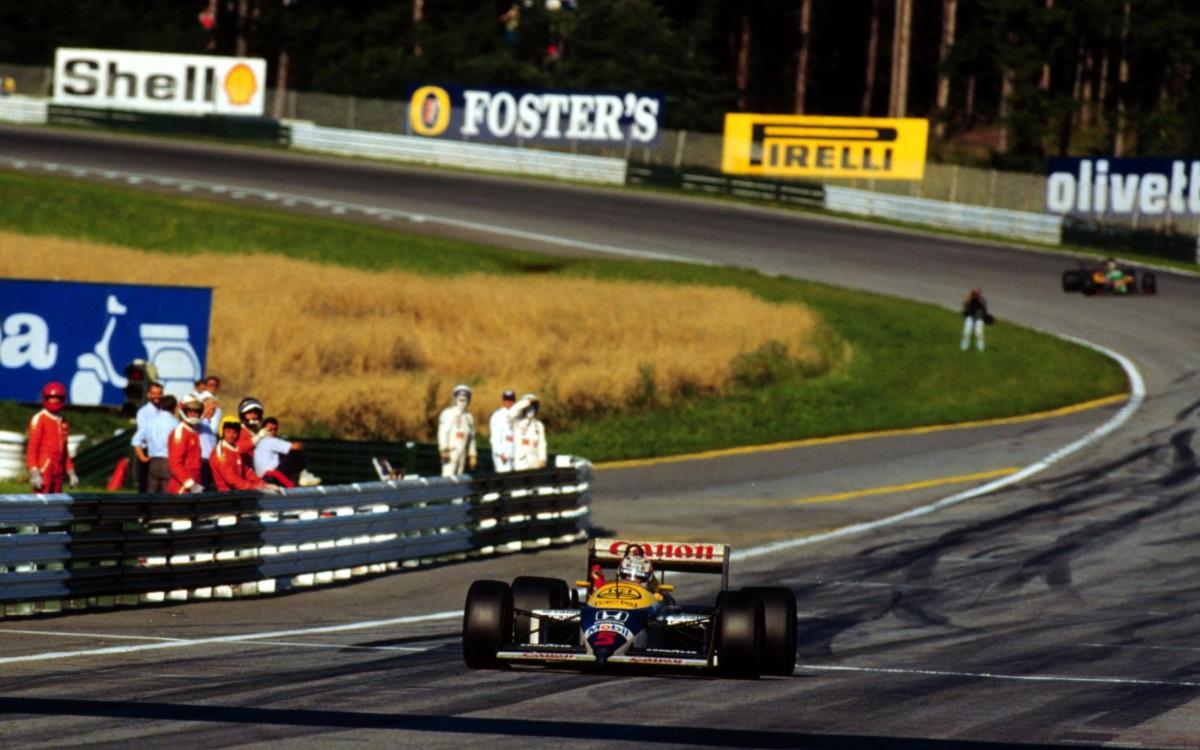 Nigel Mansell, Williams FW11B, GP Rakúska 1987