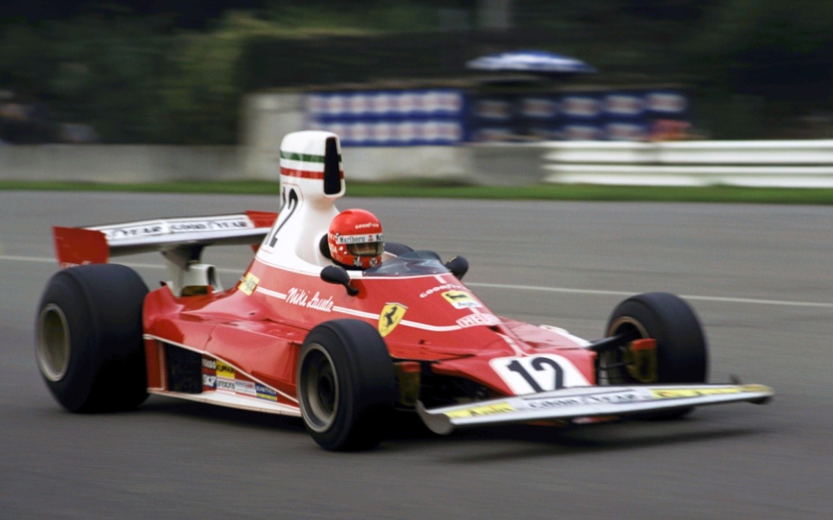 Niki Lauda, Ferrari 312T, VC Talianska 1975