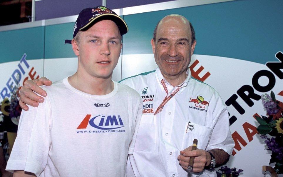 Kimi Räikkönen a Peter Sauber