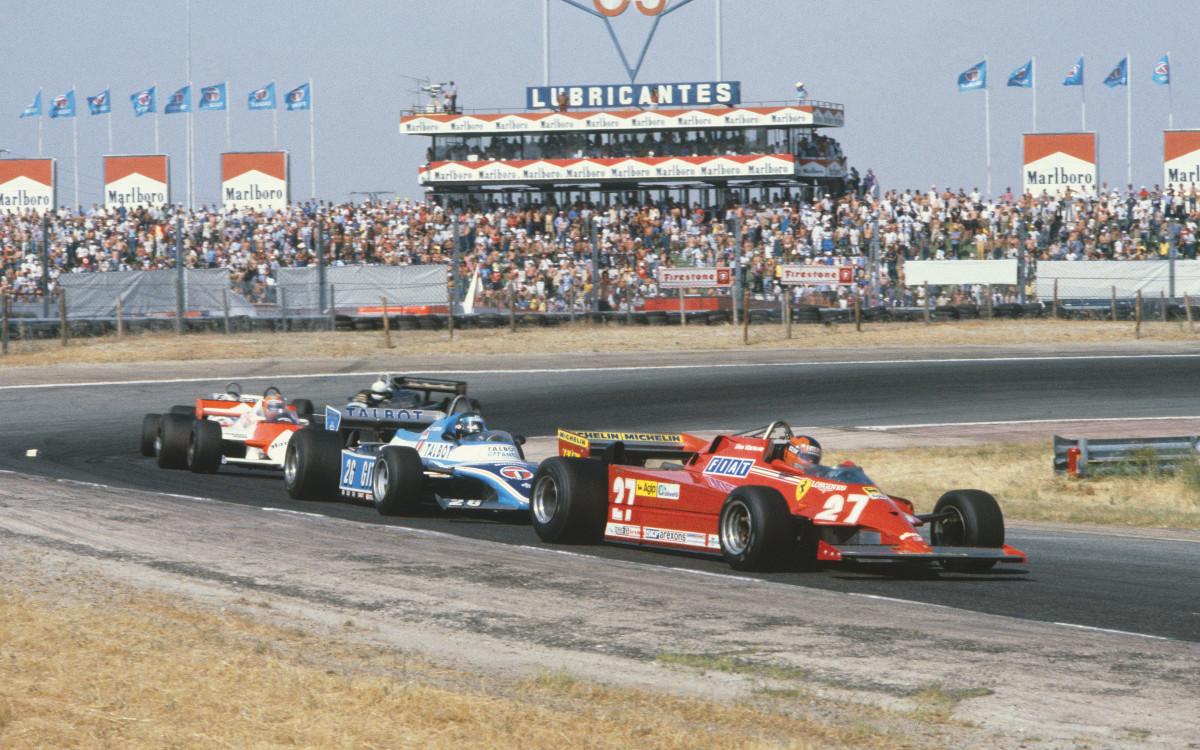 Gilles Villeneuve, Jacques Laffite na VC Španielska 1981