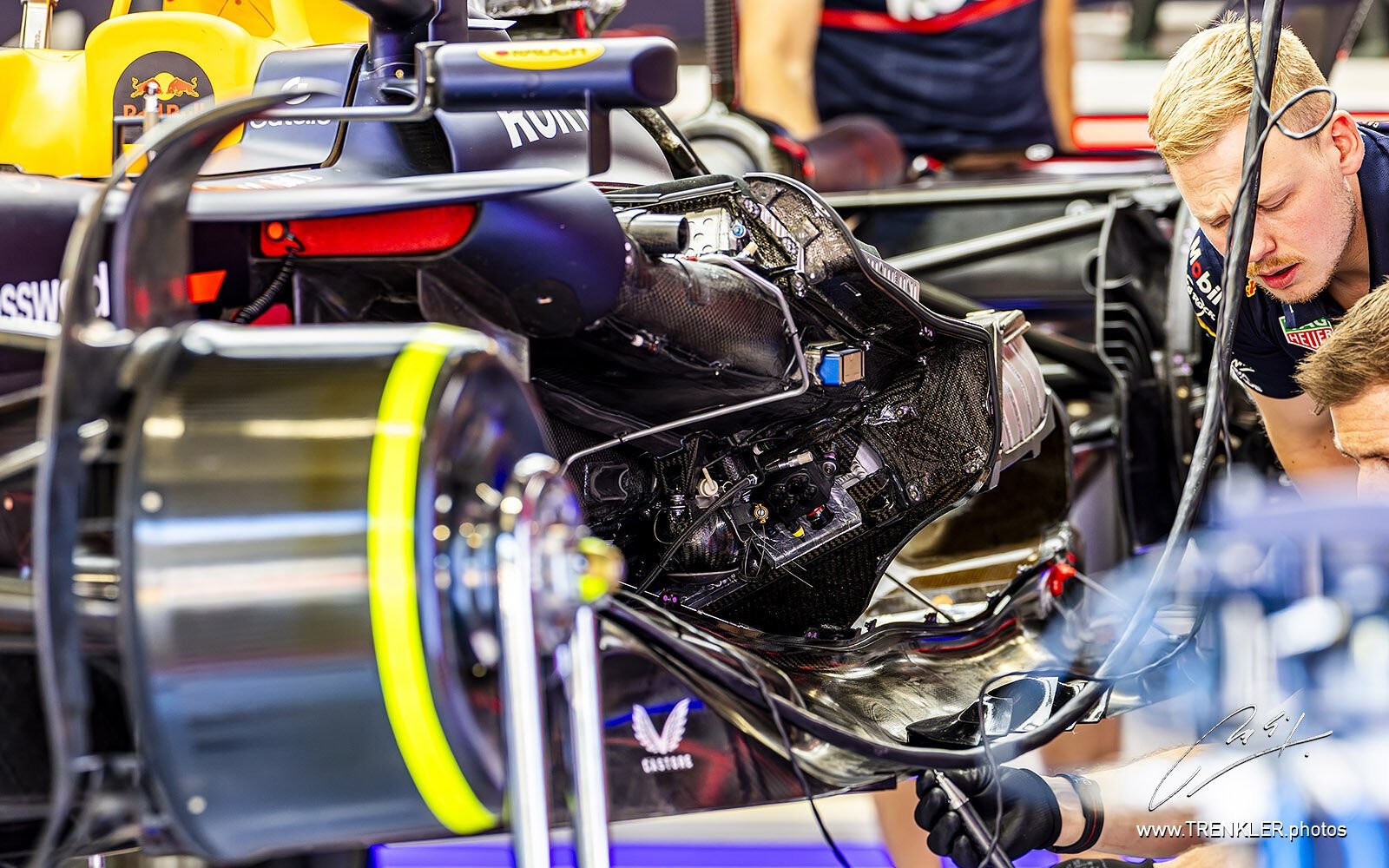 Chladenie pohonnej jednotky Red Bullu RB21