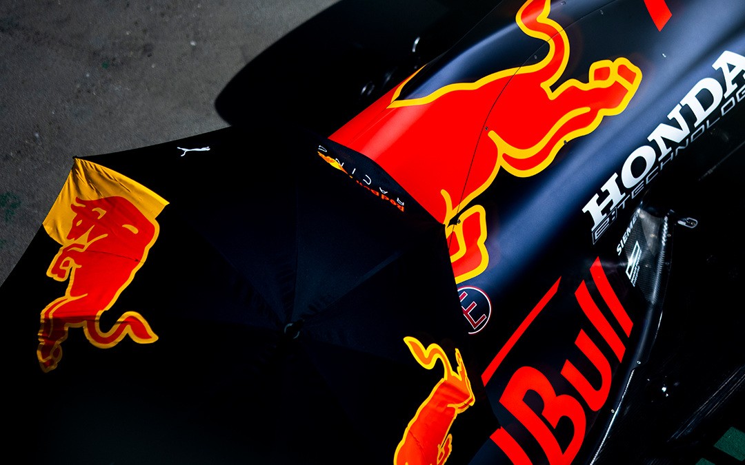Red Bull, Honda, ilustračné, dáždnik