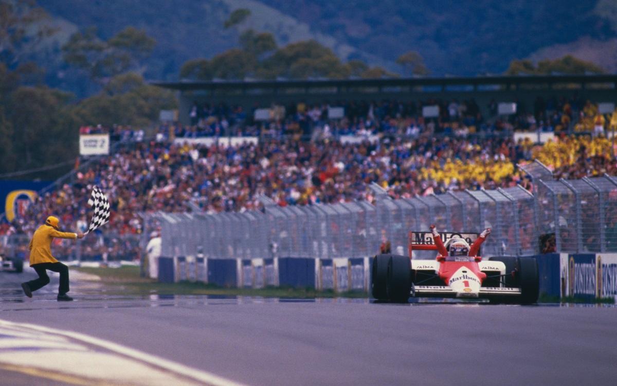 Alain Prost, McLaren MP4/2C, Veľká cena Austrálie, 26. október 1986