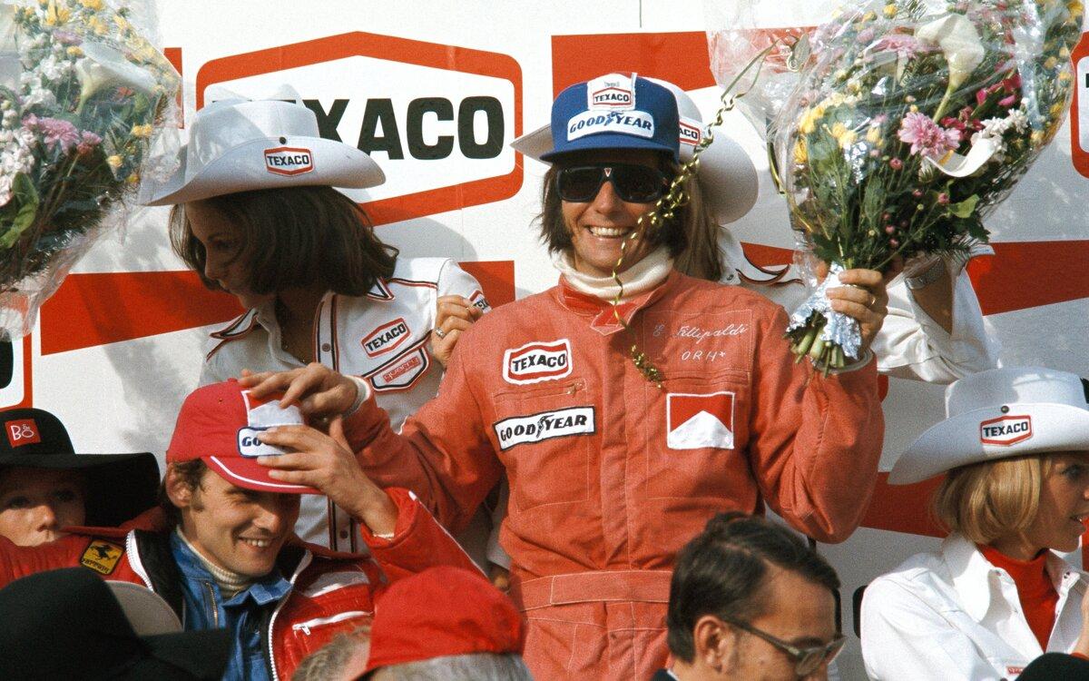 Emerson Fittipaldi a Niki Lauda