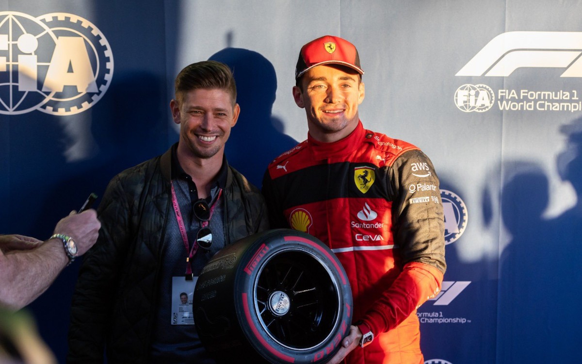 Charles Leclerc a Casey Stoner