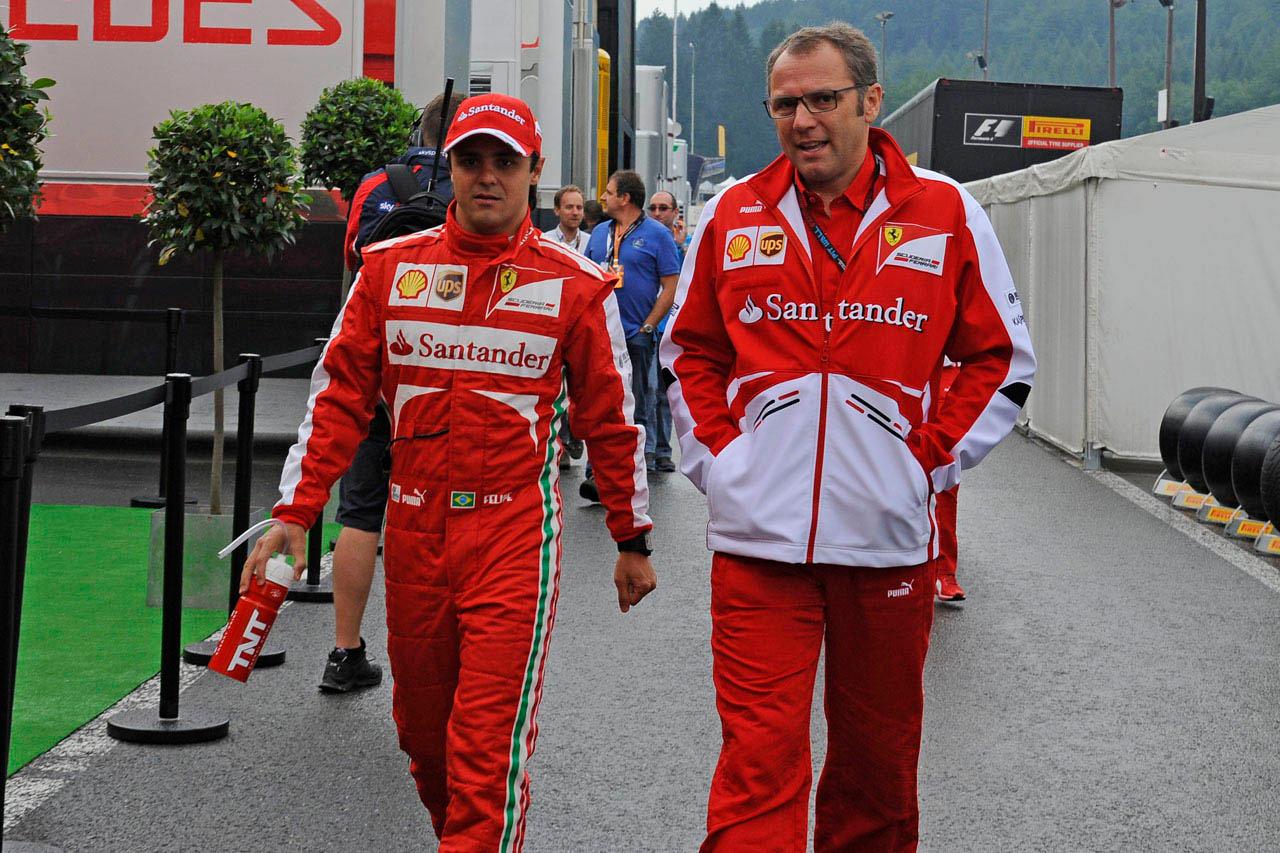 Felipe Massa a Stefano Domenicali