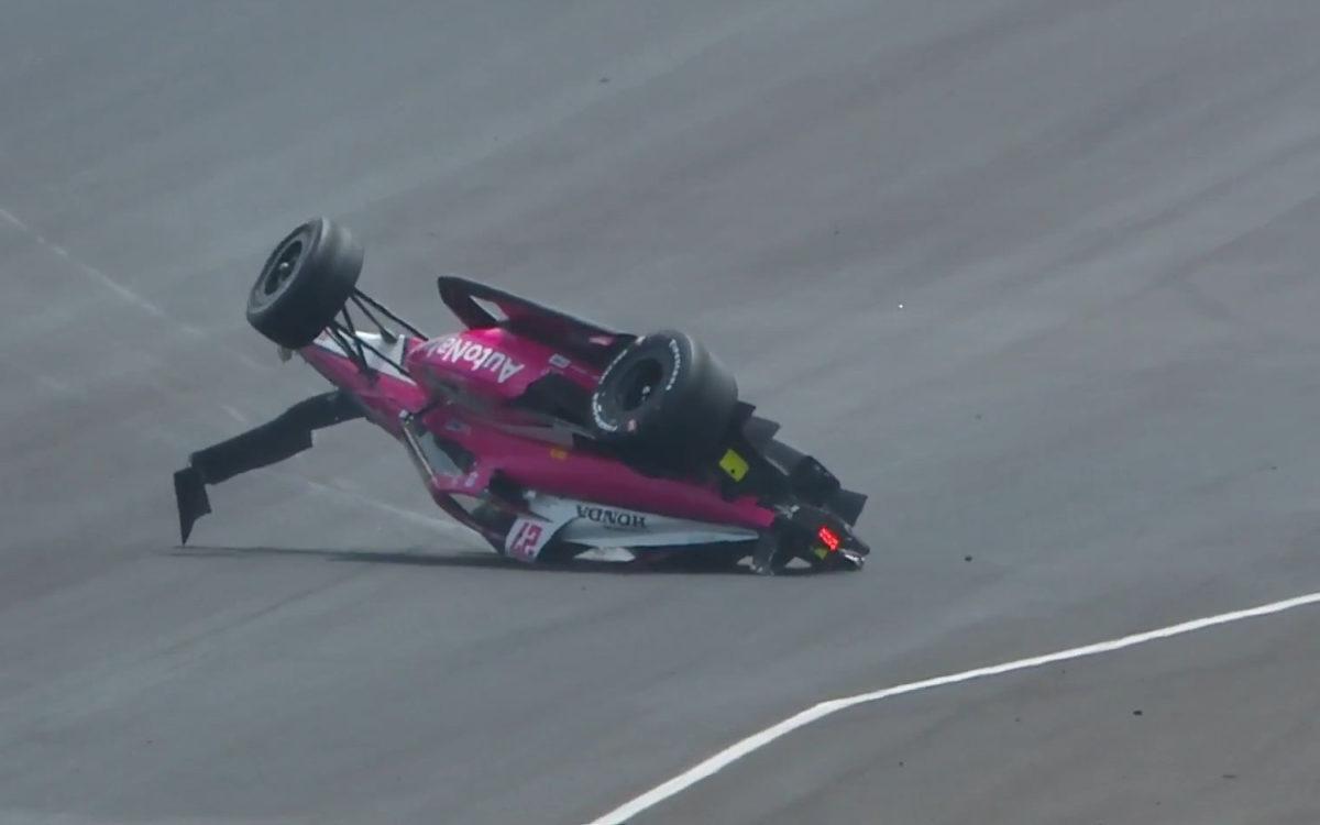 Nehoda Kyla Kirkwooda na Indy 500