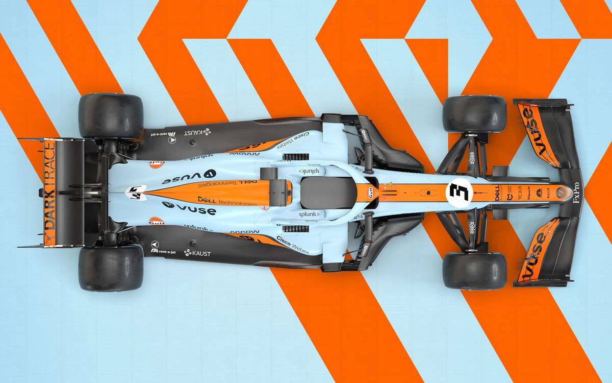 Gulf Lakovanie McLarenu pre Monako 2021
