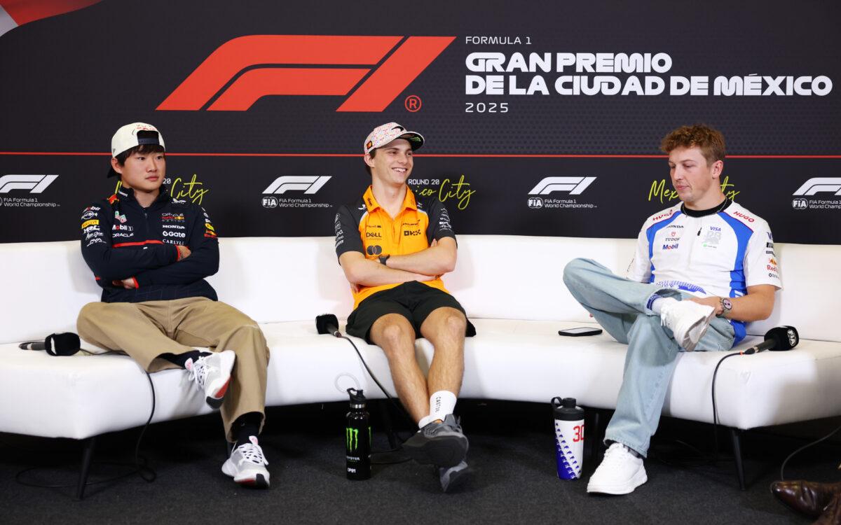 Júki Cunoda, Oscar Piastri a Liam Lawson